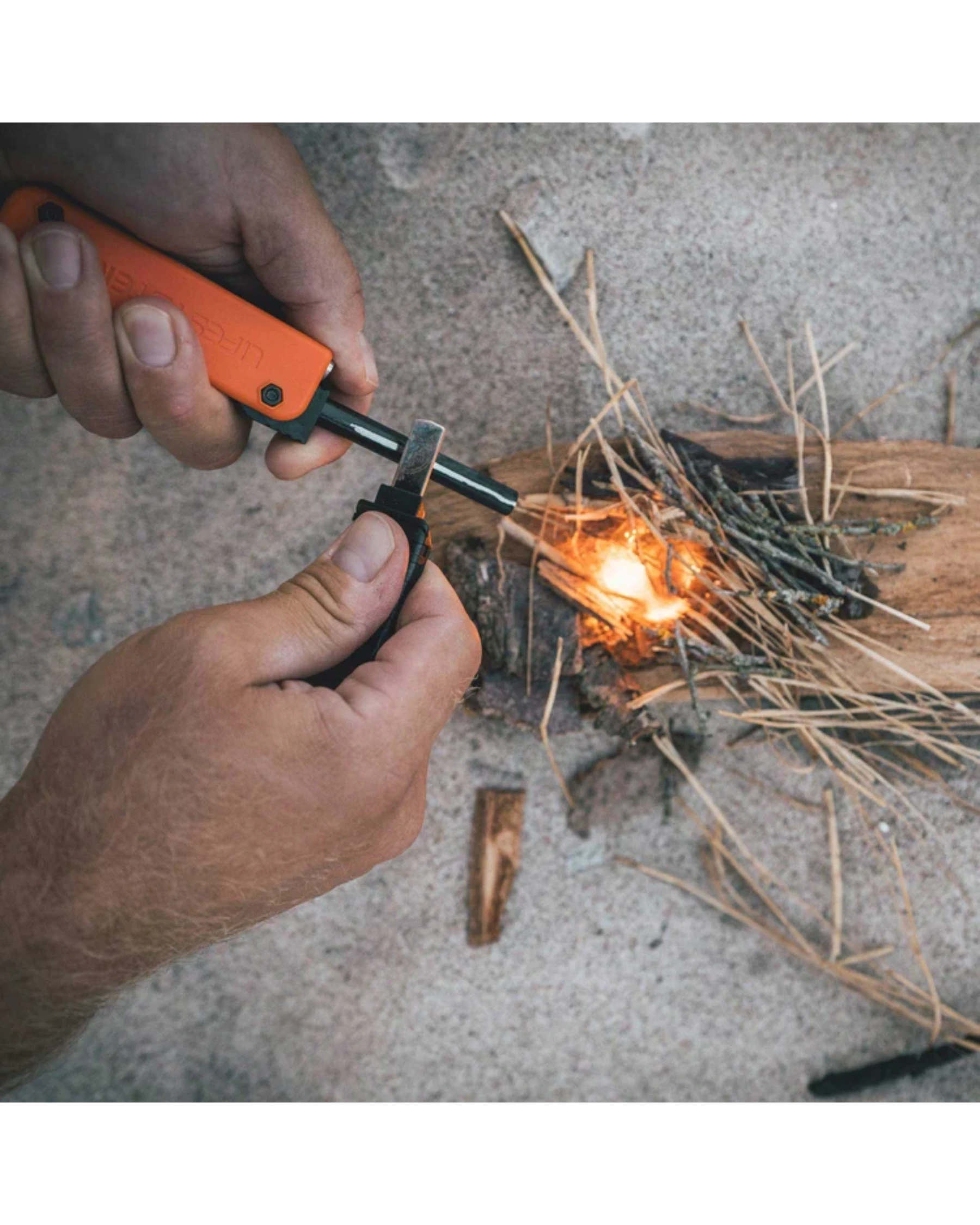 Dual-Action Fire Starter