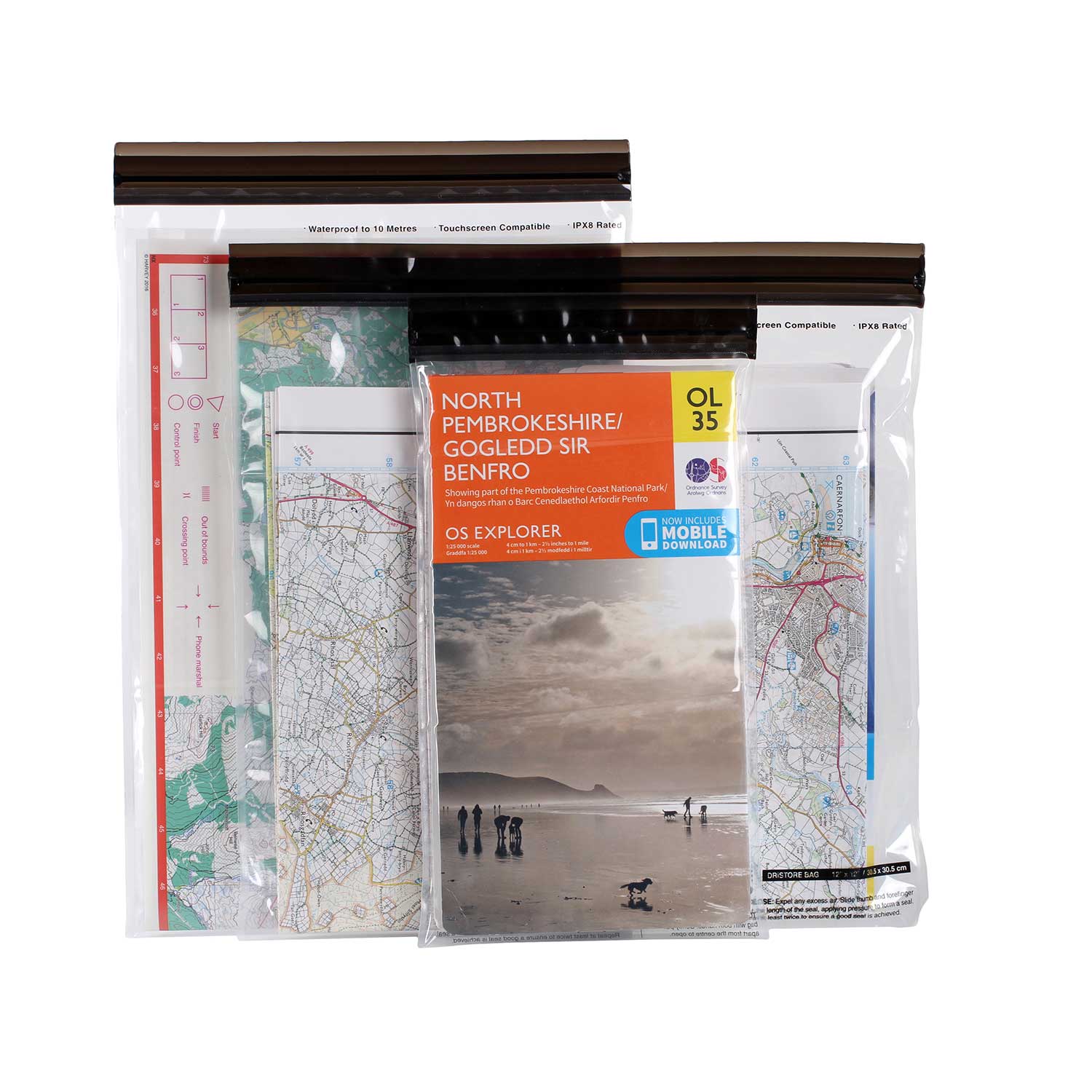 Loc-Top Storage Bags für Karten (3er-Set)