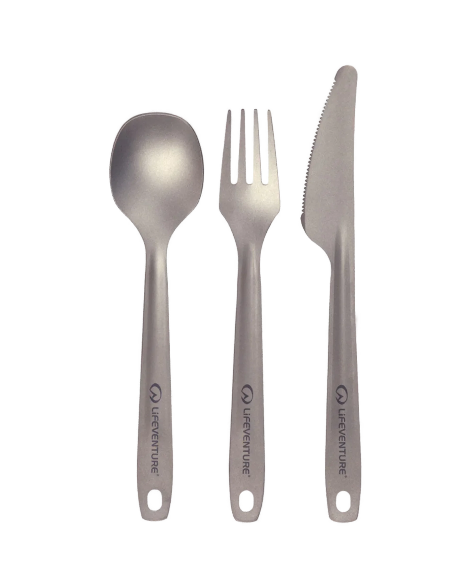 Superlight Titanium Cutlery Set