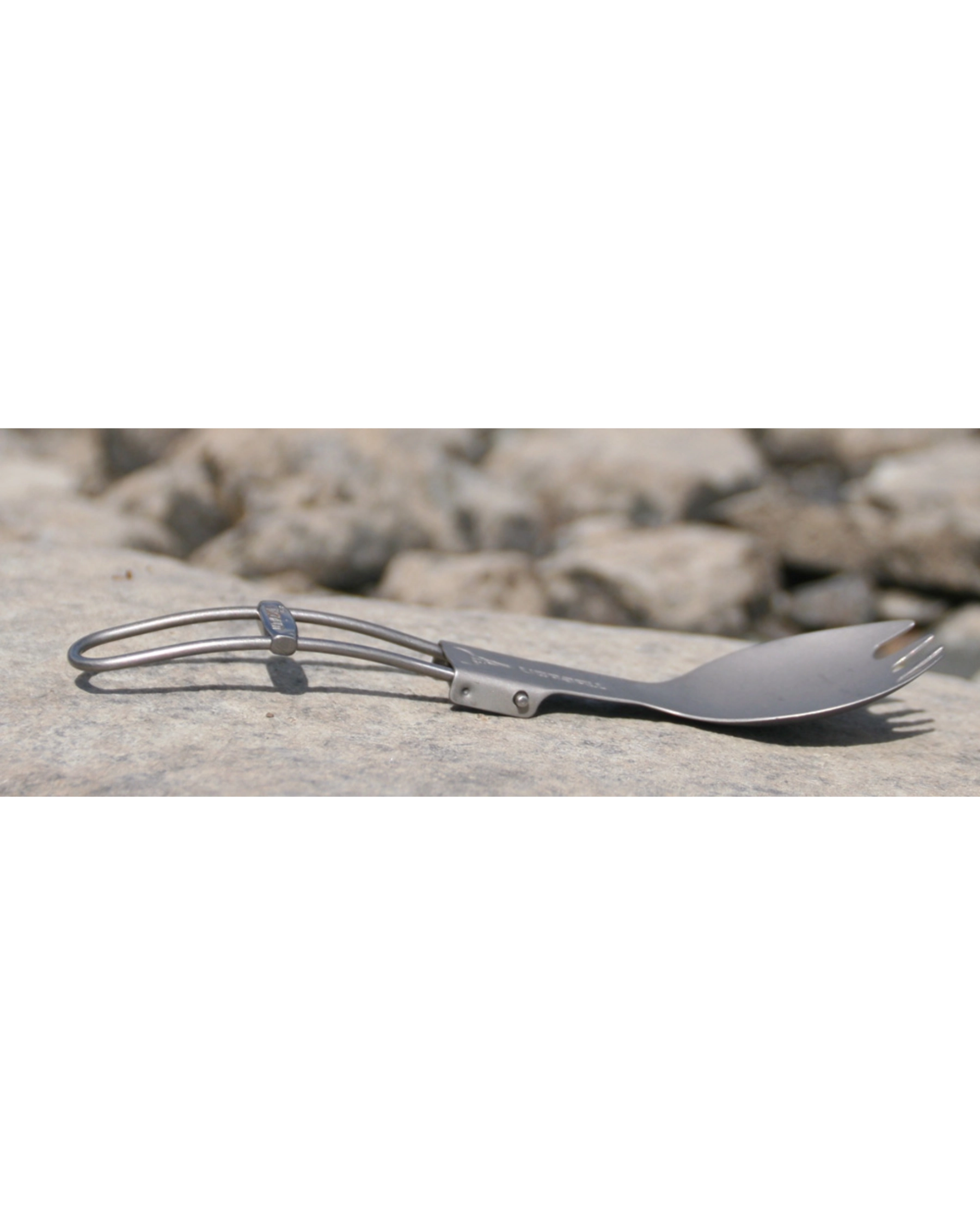 Titanium Falt-Spork