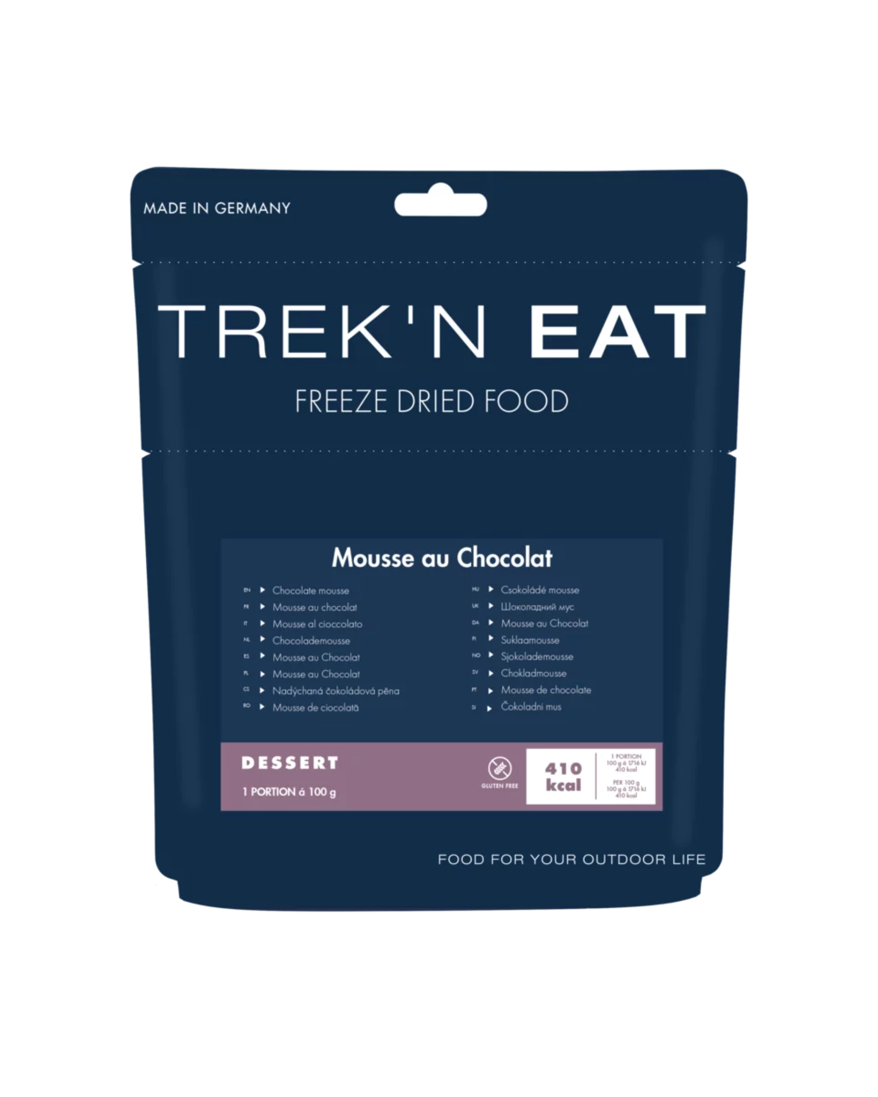Trekn Eat Mousse au Chocolat