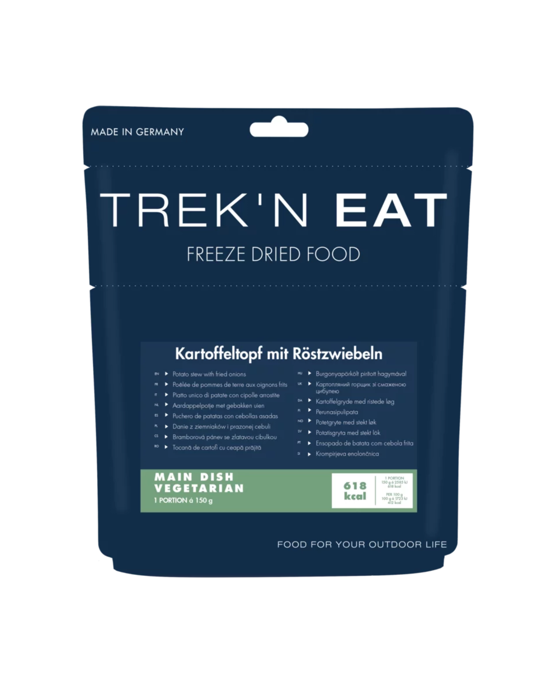 Kartoffeltopf mit Röstzwiebeln