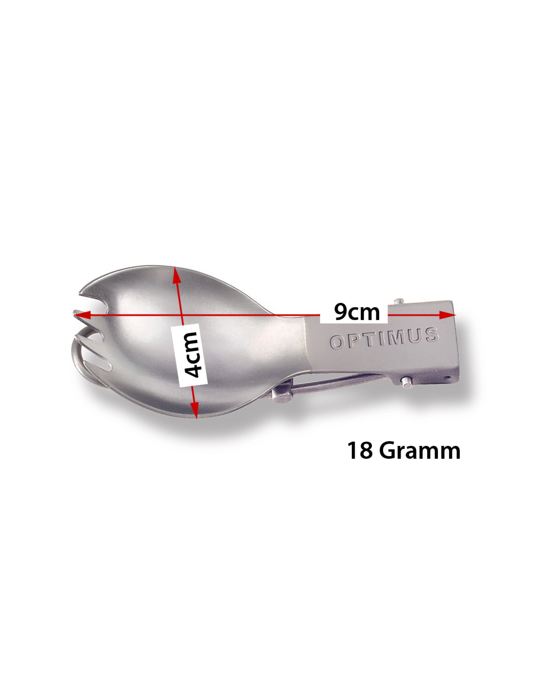 Titanium Falt-Spork