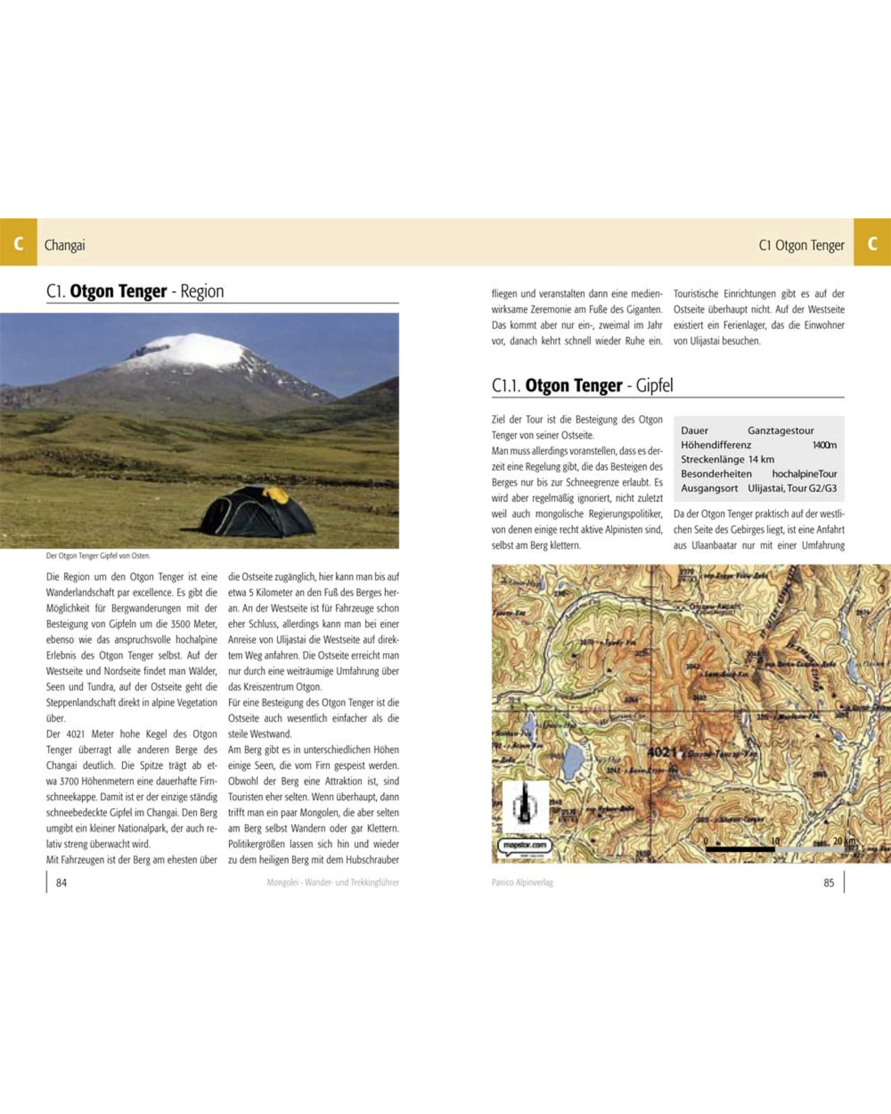 Geu: Bergführer MONGOLEI