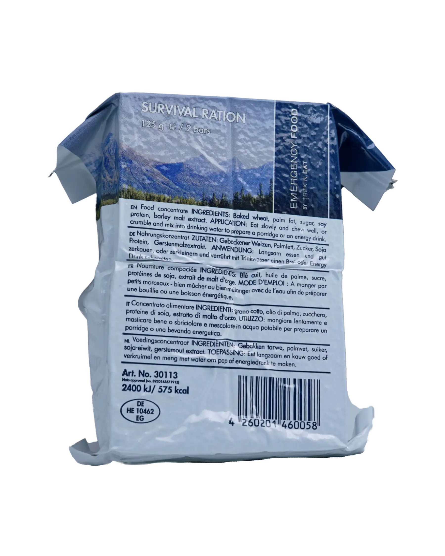 Survival Ration Notverpflegung 125g