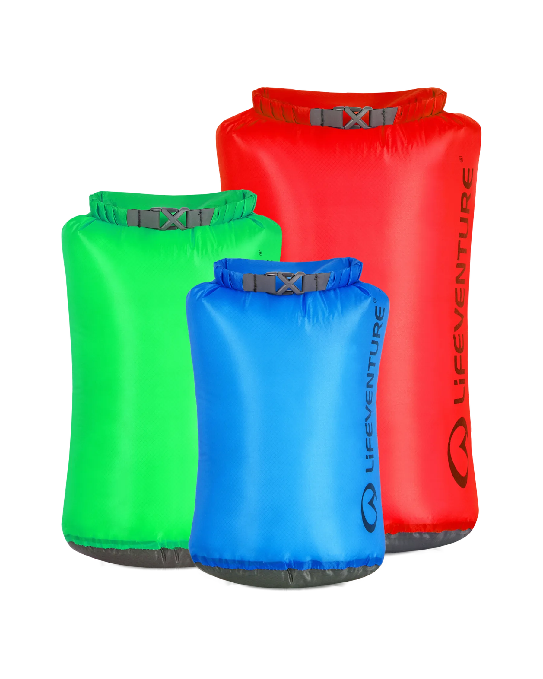 Ultralight Dry Bag Multipack (5L, 10L, 25L)
