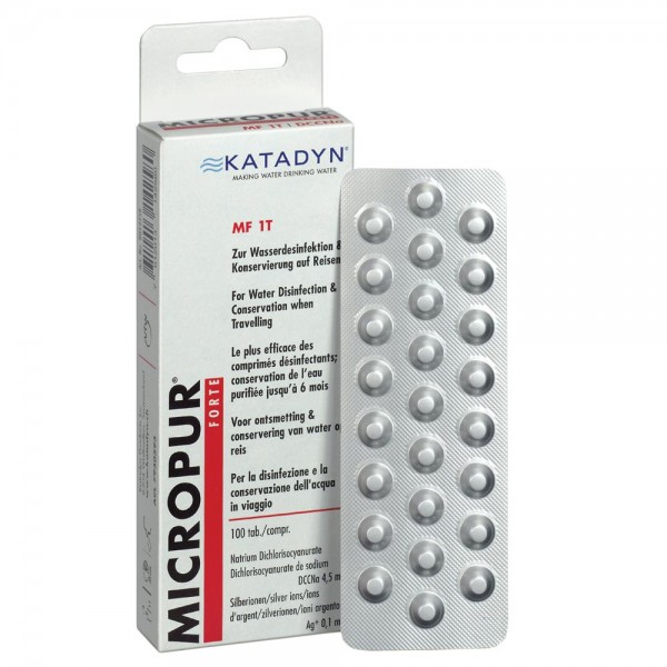 Katadyn Micropur FORTE MF1/100T (4 x 25)