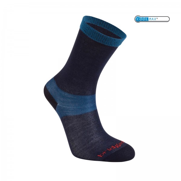 Damen-Linersocken Bridgedale COOLMAX LINER WOMENS navy