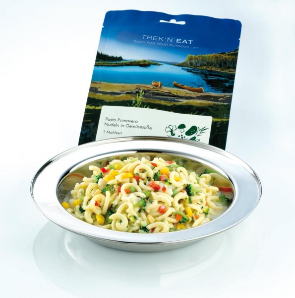 Trek'n Eat Pasta Primavera Nudelgericht mit Gemüsesoße
