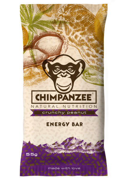 Chimpanzee Energy Bar Crunchy Peanut Energieriegel